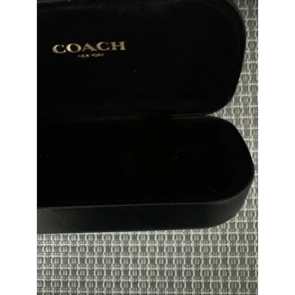 Coach New York Black Hard Eyeglasses Sunglasses Case Only